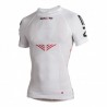 Camiseta Manga corta Nalini Blanca Ciclismo